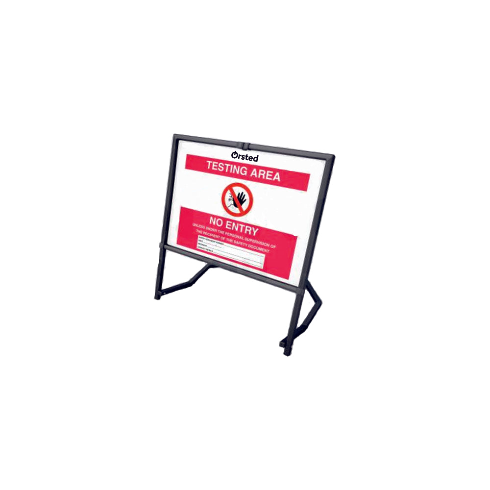 Orsted External Steel Sign Holder for Signs Orsted External Steel Sign Holder for Signs